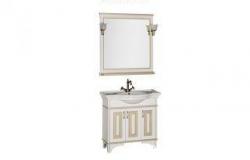 Комплект мебели Aquanet   Валенса 90 цвет белый  кракалет/золото (182822)