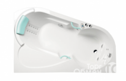 Акриловая ванна Alpen Xcenta 170x100 R без гидромассажа