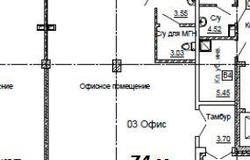 Торговое помещение 74 м²  - купить, продать, сдать или снять в Ростове-на-Дону - объявление №114899