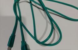 Кабель dexp Lightning 8-pin - USB (Зелёный) в Новомосковске - объявление №1284402