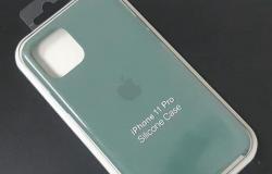 Силиконовый чехол на iPhone 11 Pro изумрудный в Омске - объявление №1286840