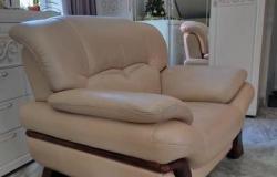 Кожаное кресло бу в Йошкар-Оле - объявление №1287079