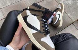 Кроссовки Nike Air Jordan 1 Travis Scott в Ростове-на-Дону - объявление №1288208