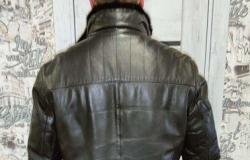 Куртка кожаная мужская зимняя 48 50 в Тюмени - объявление №1311159
