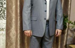 Мужской костюм серый 52 размер в Санкт-Петербурге - объявление №1332584