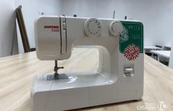 Швейная машина Janome 5500, бело-зеленый в Екатеринбурге - объявление №1337375