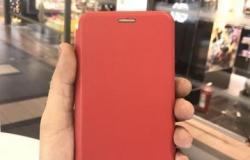 Чехол книжка для Xiaomi Redmi 10 красная в Калининграде - объявление №1340588