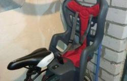 Детское кресло для велосипеда bellelli pepe серое в Петрозаводске - объявление №1361328
