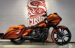 Custom Harley Davidson Road Glide CVO, 10000км,18 в Москве - объявление №1388874