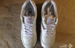 Кросовки New Balance 574 белые новые в Балашихе - объявление №1446403