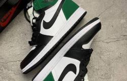 Кроссовки Nike Air Jordan 1 Green в Иваново - объявление №1460434