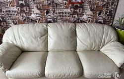 Кожаный диван в Пензе - объявление №1465944