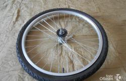 Велосипедное колесо, заднее 24
