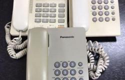 Телефон стационарный Panasonic, б/у в Новосибирске - объявление №1473665