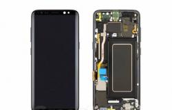 Дисплей для Samsung G950F Galaxy S8 +тач черный в Майкопе - объявление №1476780