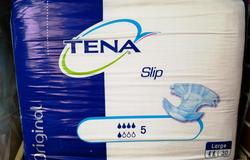 Продам: Подгузники для взрослых TENA SLIP ORIGINAL, р-р L, 5 капель в Санкт-Петербурге - объявление №148541