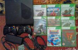 Продам: ИКС БОКС 360 Е 500гб 10 ИГР, 2 КОНТРОЛЁРА в Симферополе - объявление №1506984