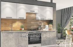 Кухня Денвер белый / бетон в Орле - объявление №1532041