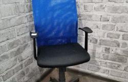 Кресло компьютерное Альфа синее новое в Твери - объявление №1552669