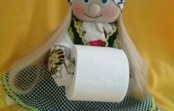Продам: интерьерная кукла-держатель для туалетной бумаги в Москве - объявление №155392