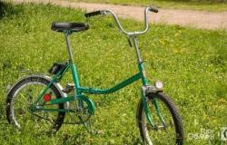 Велосипед Аист бу складной зеленый в Саках - объявление №1554552