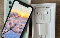 Apple iPhone 11, 128 ГБ, б/у в Омске - объявление №1576008