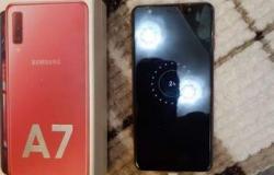 Samsung Galaxy A7 (2018), 64 ГБ, б/у в Красноярске - объявление №1576032