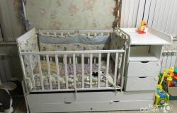 Кровать детская с маятником трансформер в Оренбурге - объявление №1583676