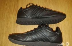 Черные кожаные кроссовки adidas в Самаре - объявление №1621808