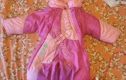 Продам: Комбенизон розовый для девочки зима в Курске - объявление №162645