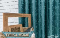 Шторы Зарина (темная бирюза) Evrika Home в Саратове - объявление №1640395
