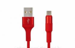 Кабель USB hoco X26 microUSB Xpress 1м красный в Майкопе - объявление №1684556