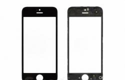 Стекло для переклейки на iPhone 5S в рамке + OCA в Майкопе - объявление №1684565