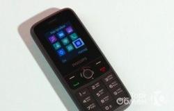 Мобильный телефон Philips Xenium E117 Dark Gray в Москве - объявление №1733045
