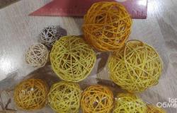 Плетеные шары из лозы в Пензе - объявление №1748612