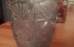 Хрустальная ваза голубая в Севастополе - объявление №1774663