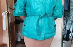 Куртка кожаная женская 46-48 размер в Биробиджане - объявление №1779354