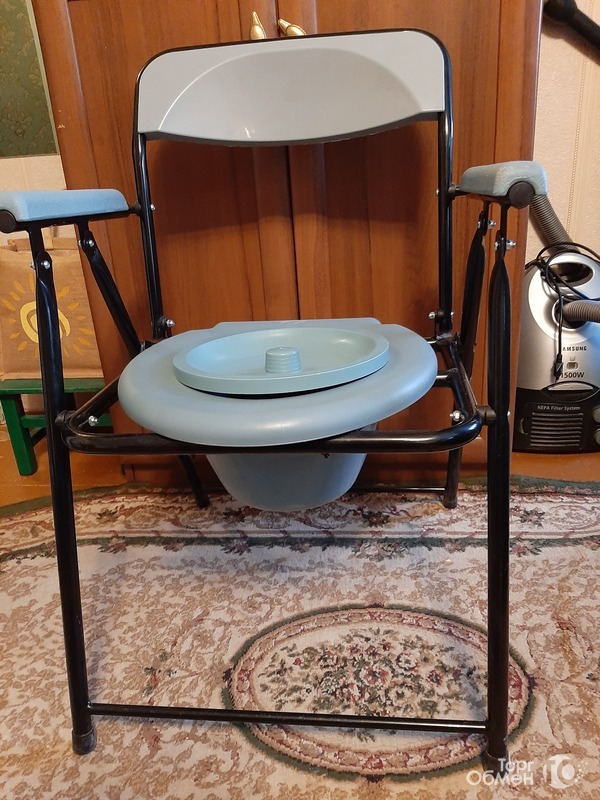 санитарный стул для пожилых людей - Фото 1