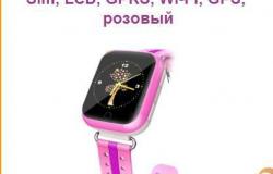 Телефон / Смарт-часы Q750, детские, Sim, LCD, gprs в Ижевске - объявление №1836752