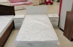 Кровать Амелия 0,9 белая в Курске - объявление №1851428