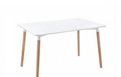 Стол кухонный Table 110 Белый/бук в Орле - объявление №1870337