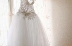 Белое свадебное платье в Белгороде - объявление №1871856