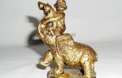 Статуэтка Слон с обезьяной в Смоленске - объявление №1878613
