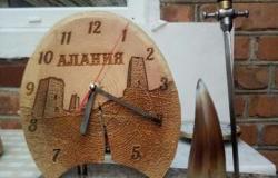 Часы. Ручной работы из дерева в Владикавказе - объявление №1887675
