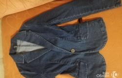Пиджак джинсовый в Челябинске - объявление №1913332
