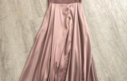 Вечернее платье розовое в пол 42 44 в Тюмени - объявление №1918045