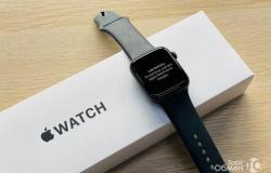 Apple Watch Series SE 44 mm Space Gray Гарантия в Тюмени - объявление №1921449