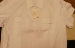 Рубашка новая мужская белая с длинным и коротким р в Кургане - объявление №1922589