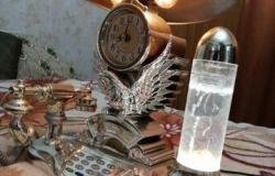 Светильник, телефон, часы и релакс колба в Иваново - объявление №1948026