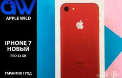 iPhone 7 Красный 32 в Красноярске - объявление №1948693